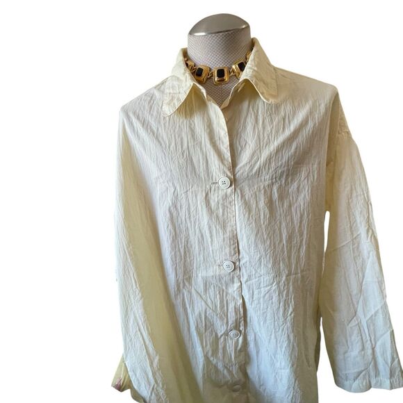 VINTAGE Rare Henri Bendel Women's Packable Trench Coat Old Money Minimalist Rare - Picture 2 of 12